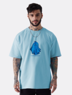 best t shirts for men Spectral swag cotton mangal mood For men, women Comfort shop caption loose, relaxed fit all color, blue blanket ghost, mangal mood, oversized tshirt, round neck